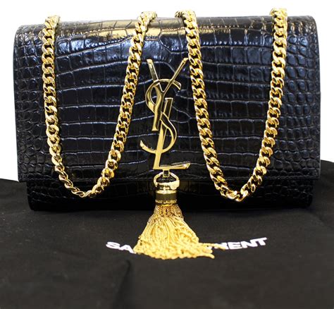 ysl womens clutch|ysl crocodile clutch.